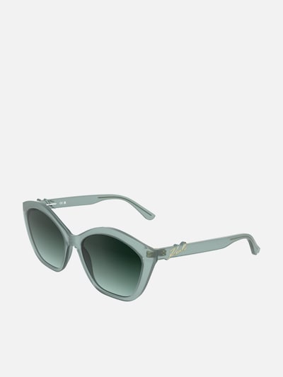Karl Lagerfeld Zonnebril in 57 in de kleur Blauw, Productweergave
