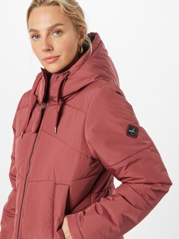 Manteau d’hiver 'Paddie' Iriedaily en rouge