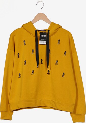 LAUREL Sweatshirt & Zip-Up Hoodie in XS in Yellow: front
