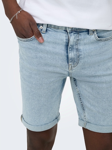 Regular Jean 'ONSPLY' Only & Sons en bleu