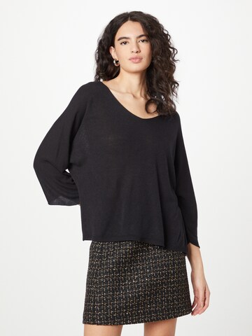 Hailys Pullover 'Juliet' i sort: forside