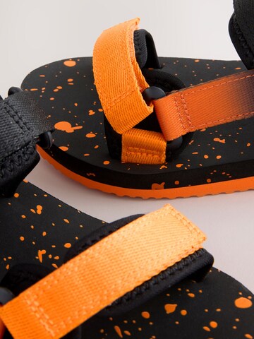 Next Open shoes in Orange