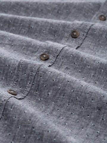 Coupe regular Chemise TOM TAILOR en bleu