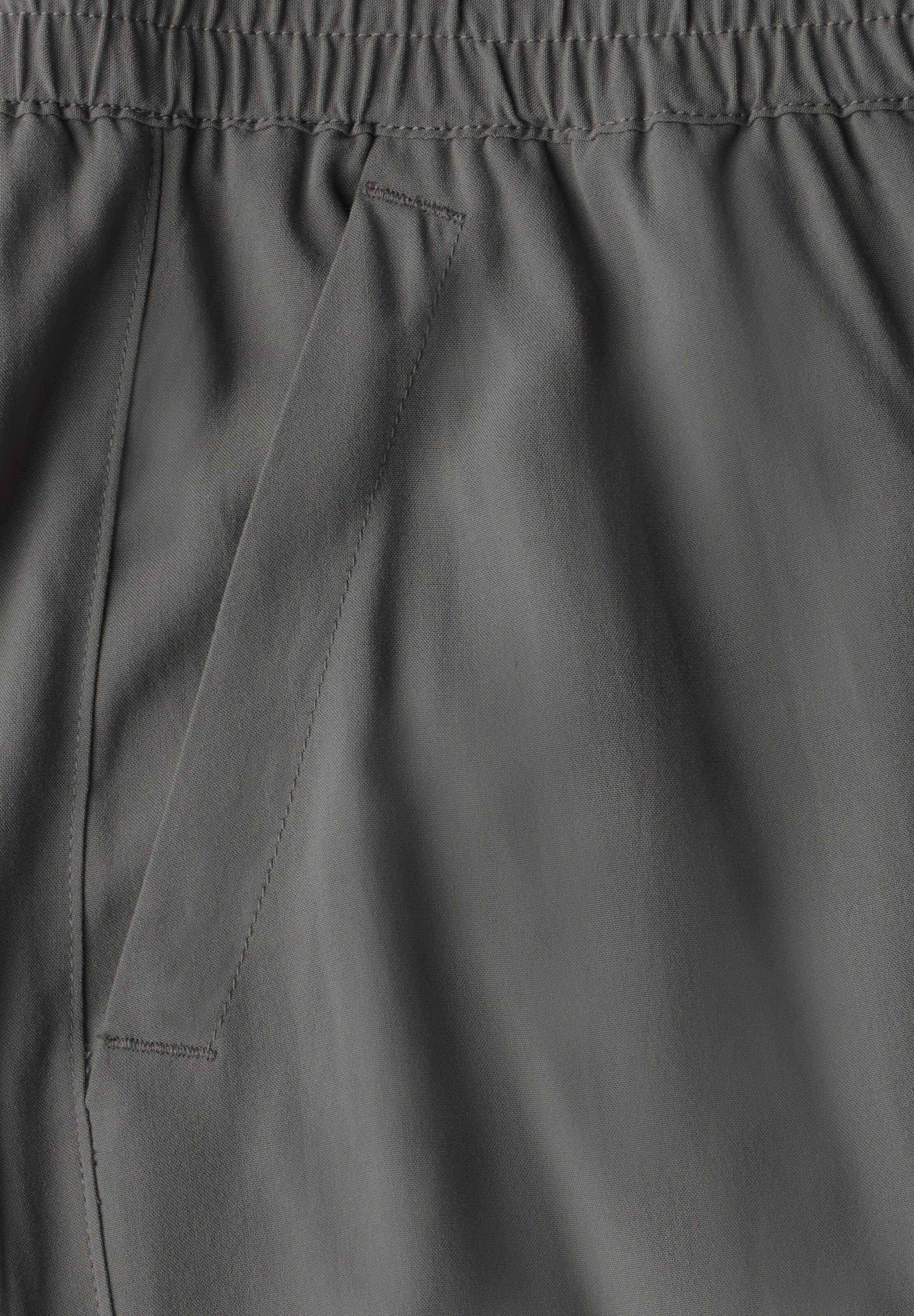 STREET ONE Wide Leg Hose in Grau