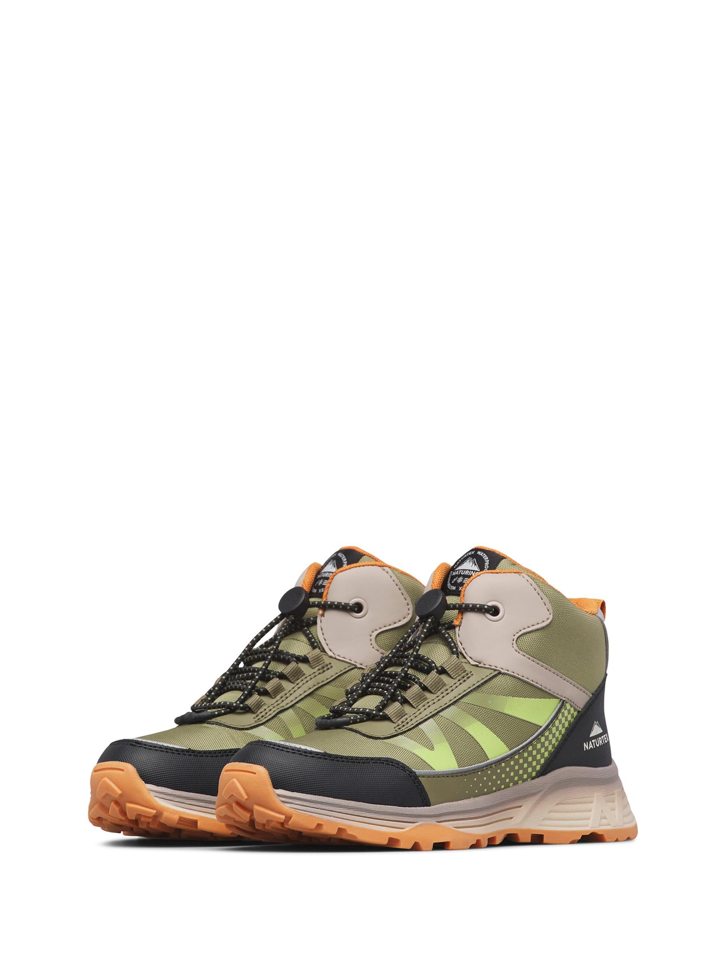 Baskets 'DRYFORCE HIGH' NATURINO en vert
