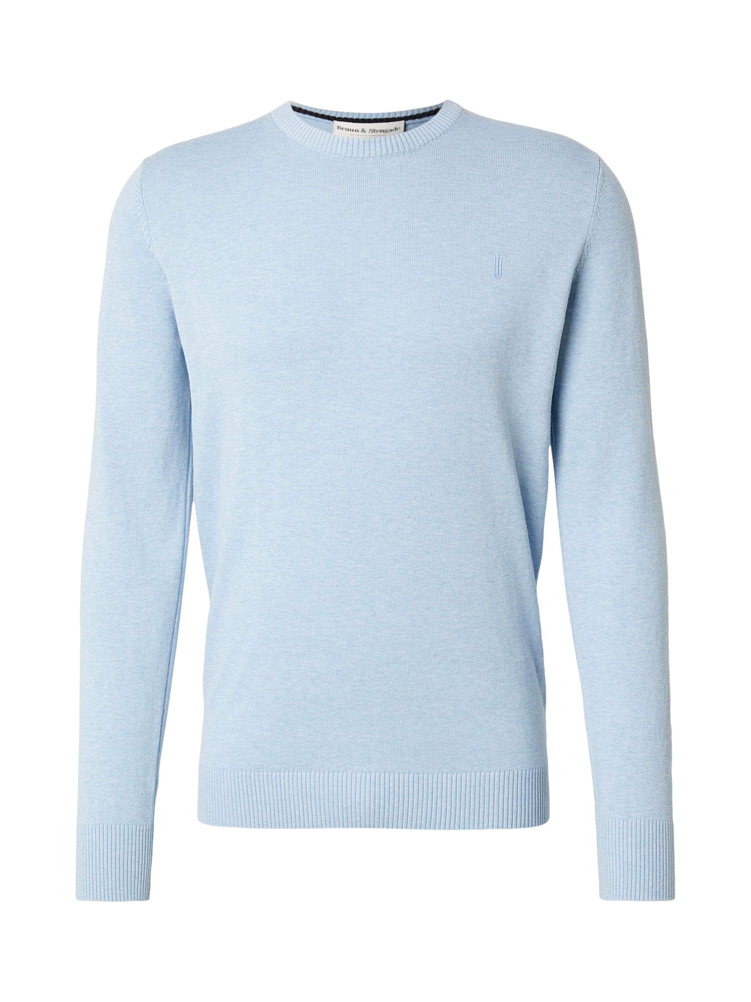 Bruun & Stengade Sweater 'Jupiter' in Blue: front
