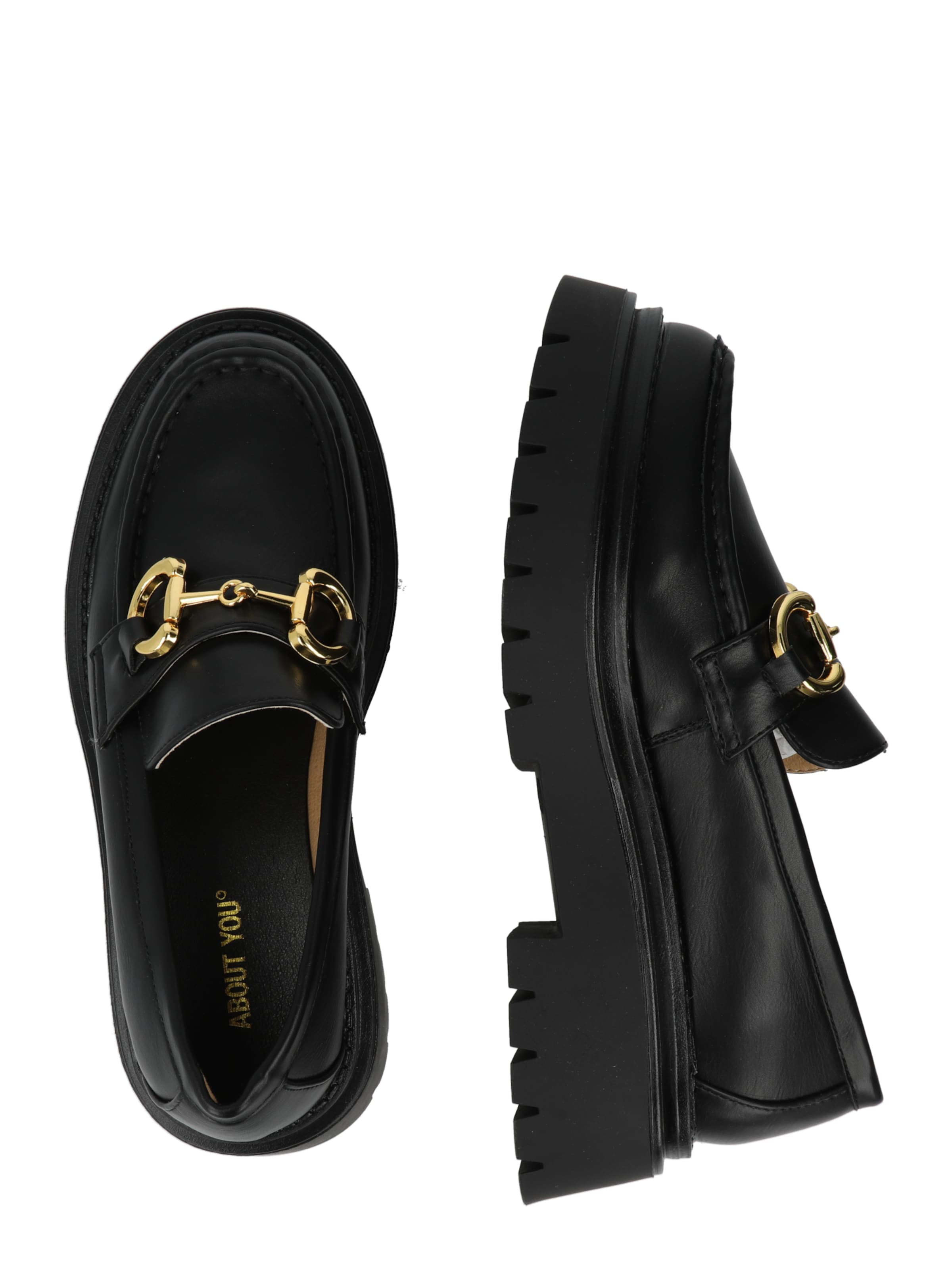 Slipper 'Violetta' di ABOUT YOU in nero