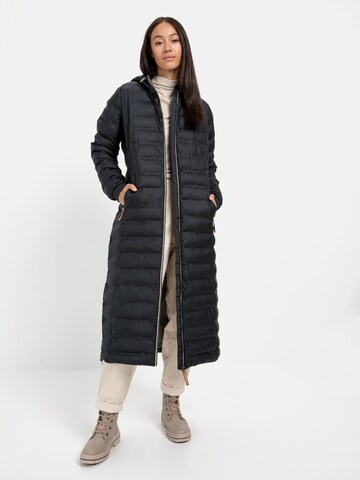 CAMEL ACTIVE Funktionsmantel in Schwarz: Vorderseite