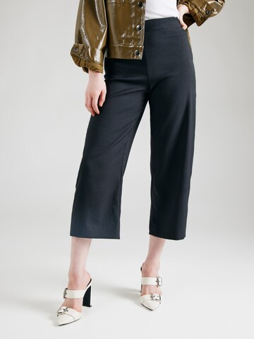Wide Leg Pantalon 'SEAL 10' DRYKORN en noir : devant