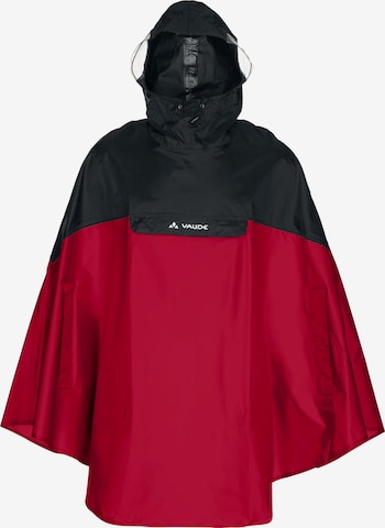 VAUDE Functionele jas 'Covero II' in Rood: voorkant