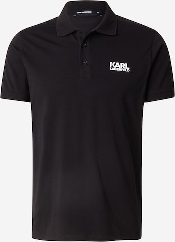 Karl Lagerfeld Μπλουζάκι σε μαύρο: μπροστά