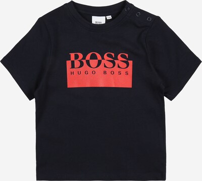 BOSS Kidswear Тениска в нощно синьо / червено, Преглед на продукта