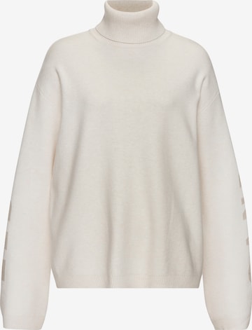 Pull-over Elbsand en beige : devant