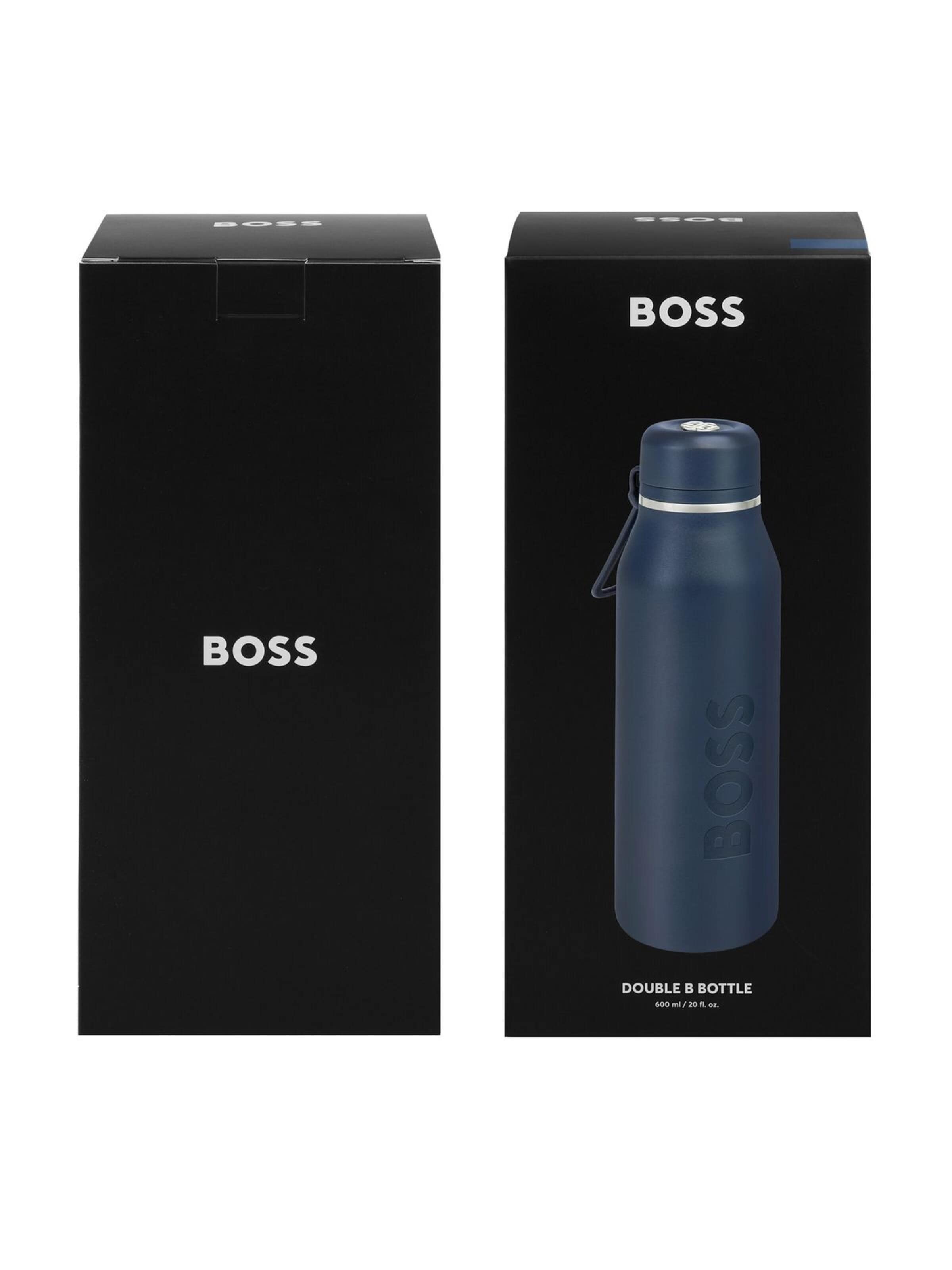 BOSS Láhev na vodu 'Isothermal flask Double B' – modrá