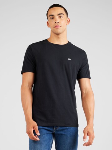 GAP Shirt in Zwart: voorkant