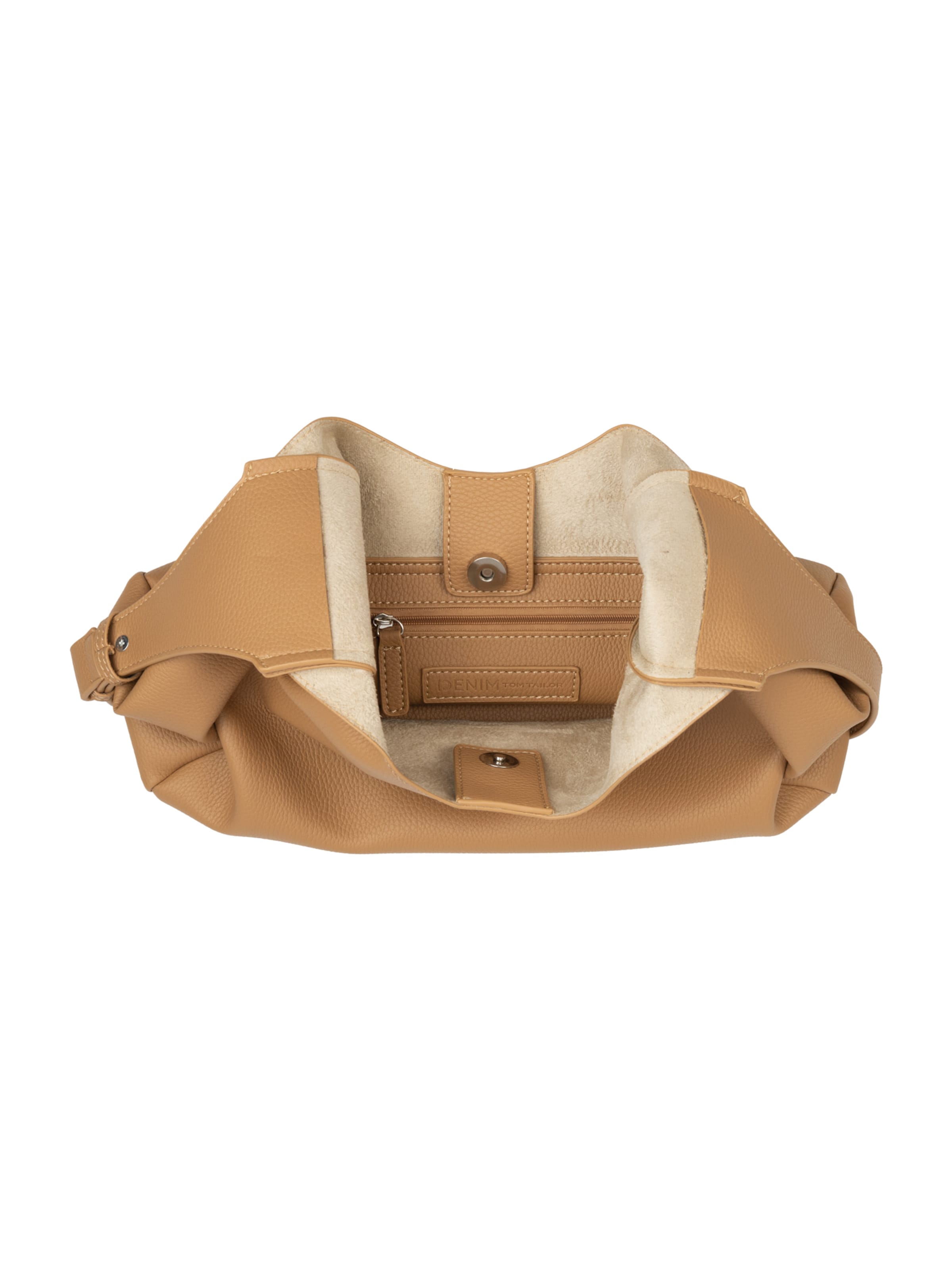 TOM TAILOR DENIM Τσάντα ώμου 'Jessie' σε μπεζ