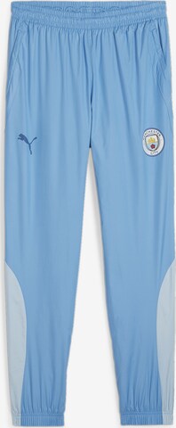 PUMA Regular Workout Pants in Blue: front