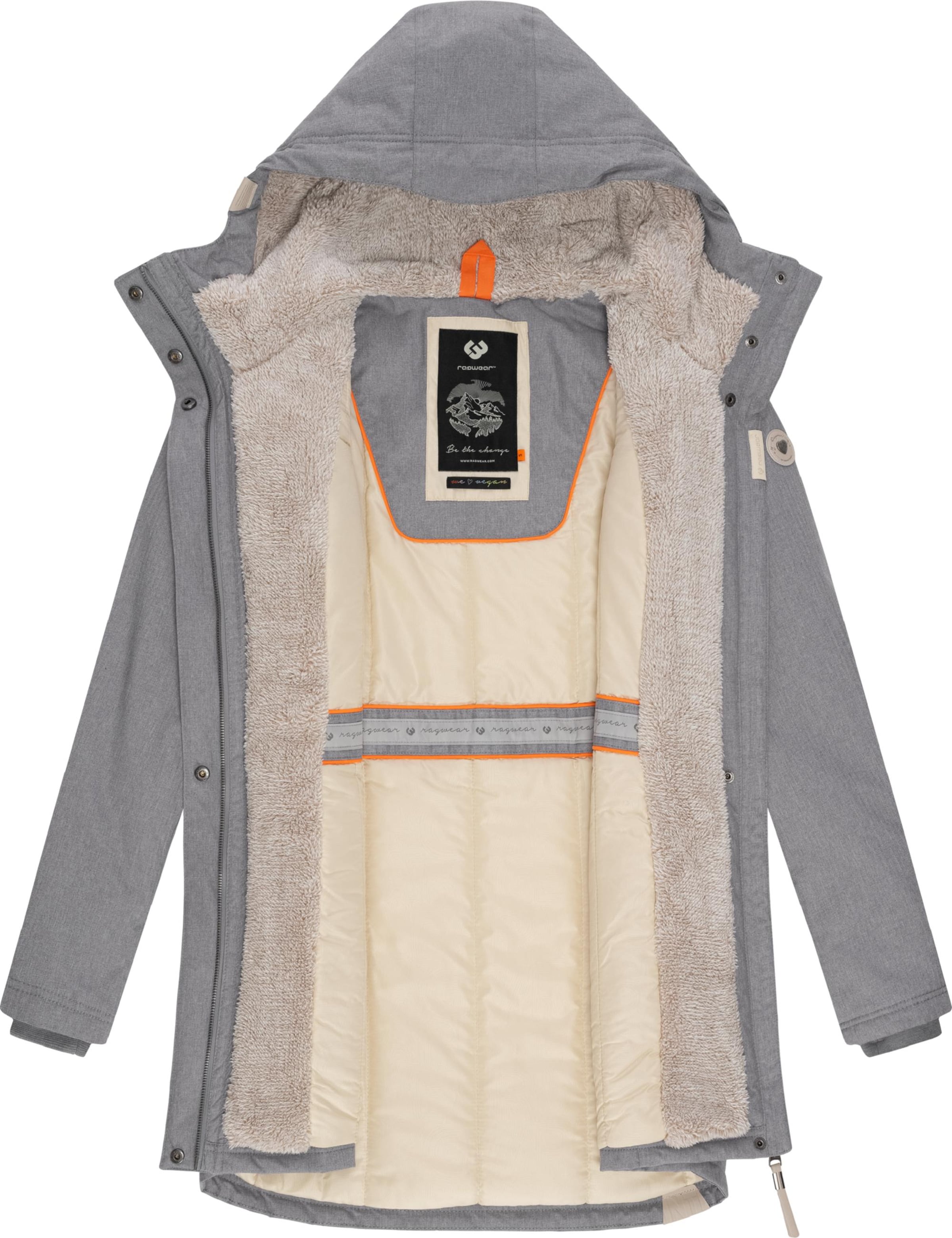 Cappotto funzionale 'Elsie' di Ragwear in grigio