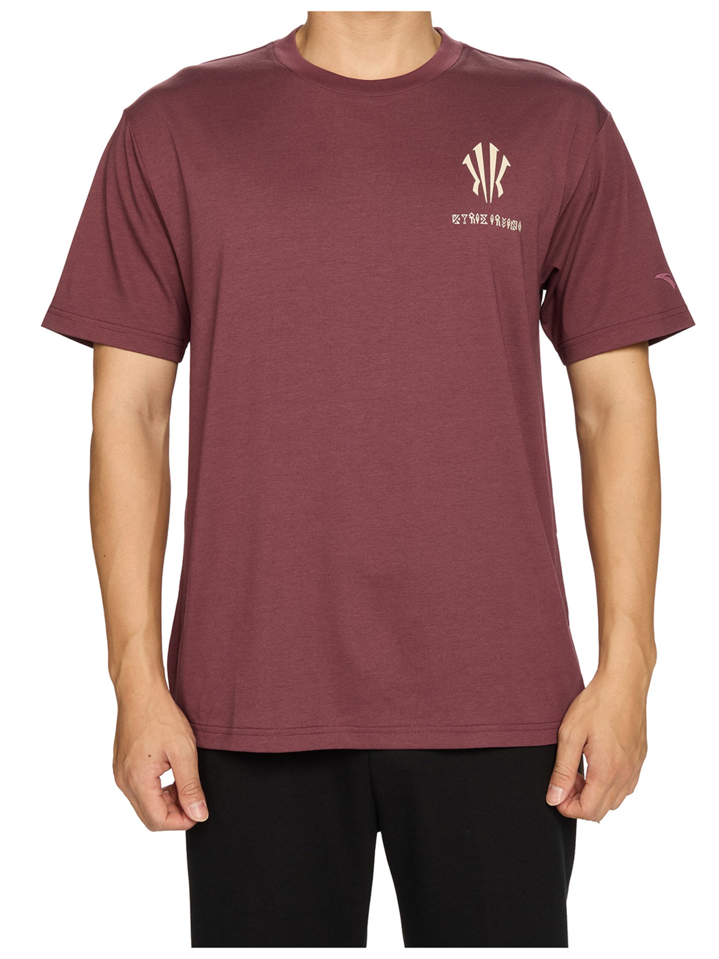 ANTA Shirt 'Anta KAI T-Shirt'‌‌‌‌ in Rot: Vorderseite