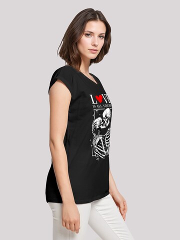 T-shirt 'Love Is All You Need' F4NT4STIC en noir