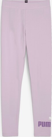 PUMA Skinny Sportbroek 'Essentials' in Lila: voorkant