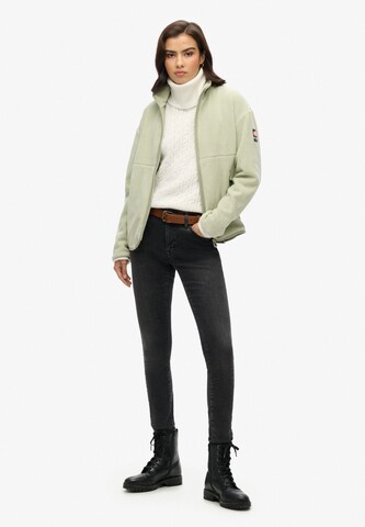 Giacca di pile di Superdry in verde