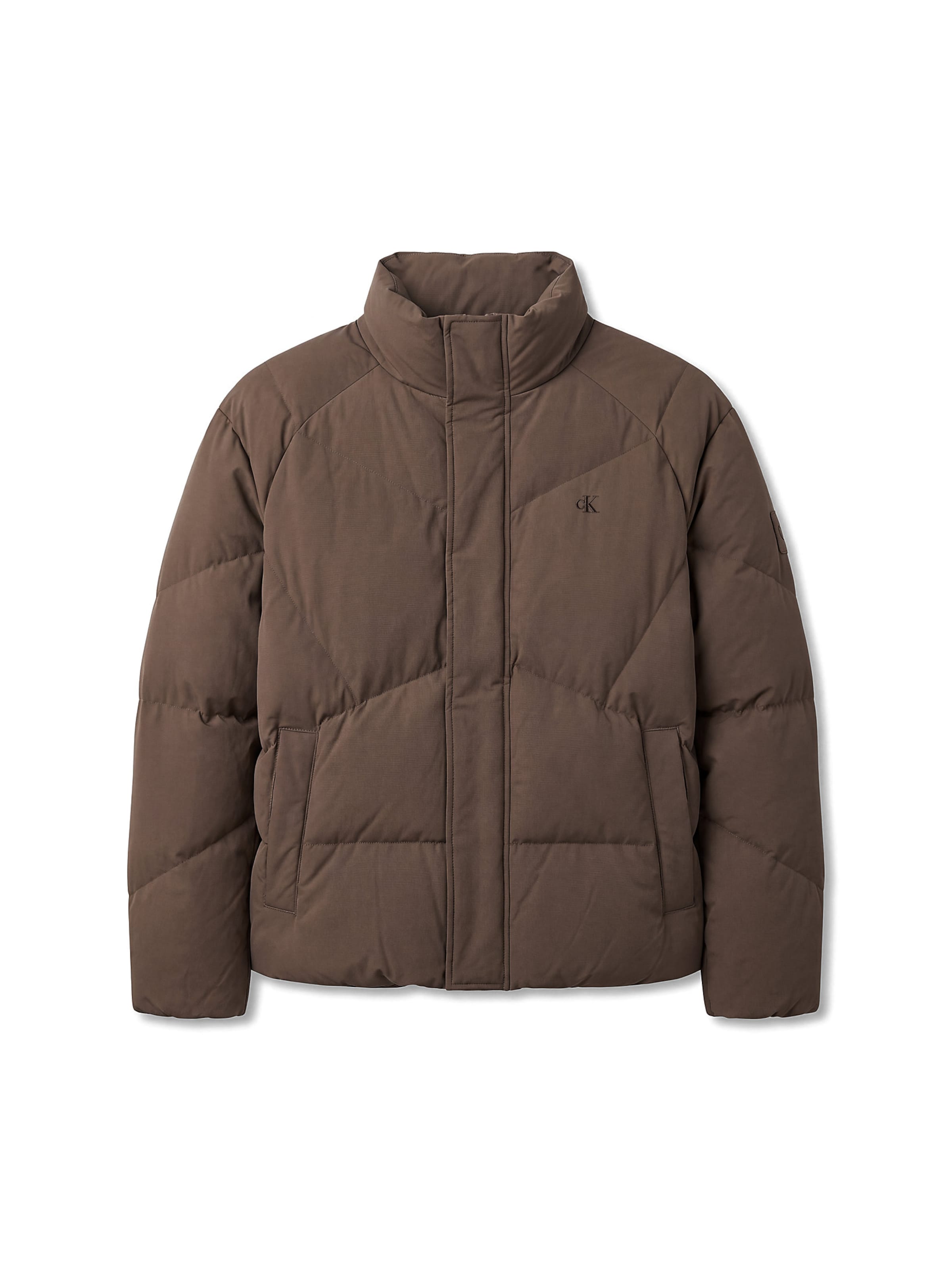 Veste d’hiver Calvin Klein Jeans en marron : devant