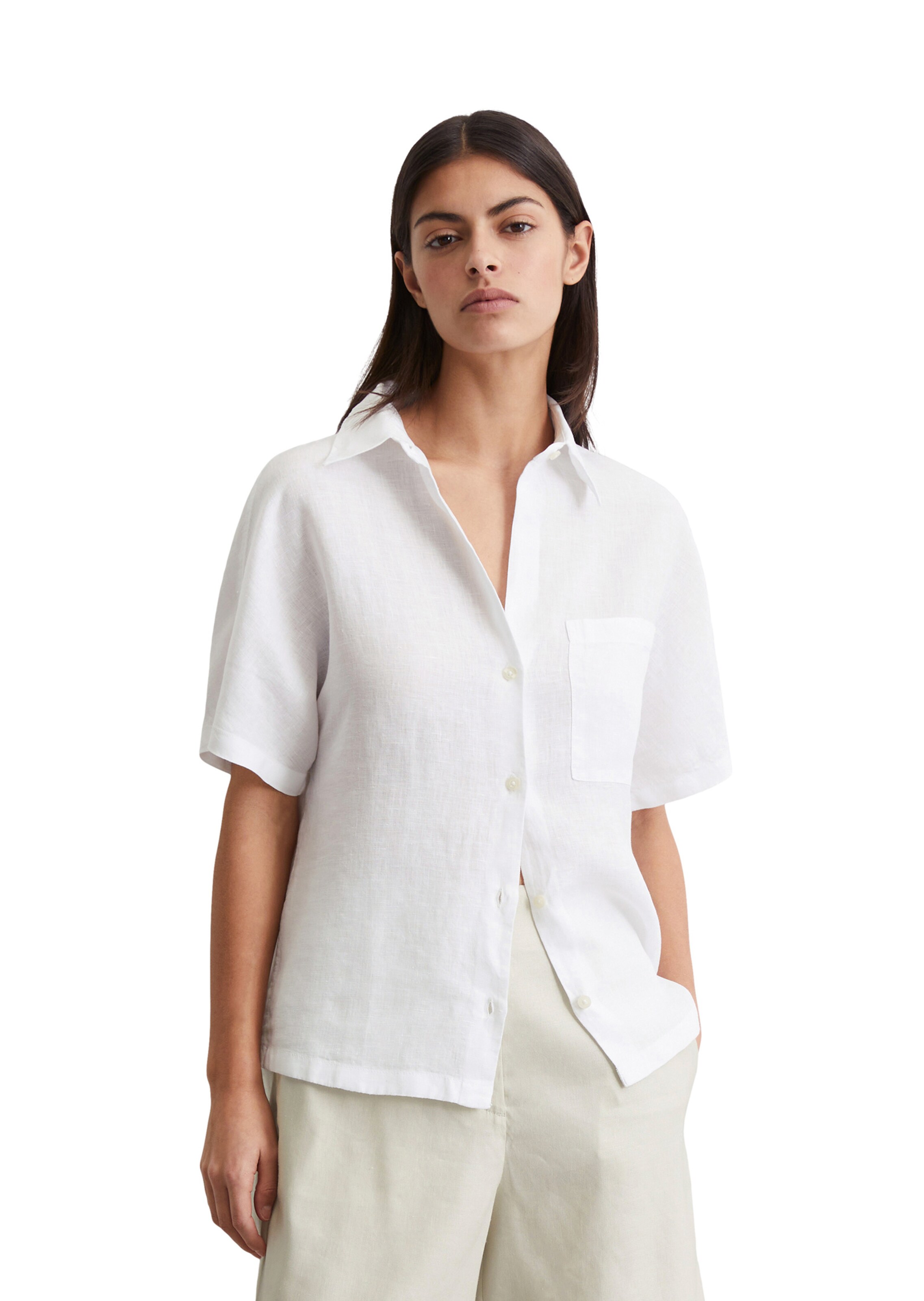 Marc O'Polo Blouse in White: front