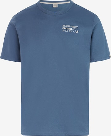 PROTEST Shirt 'PRTHepple' in Blauw: voorkant