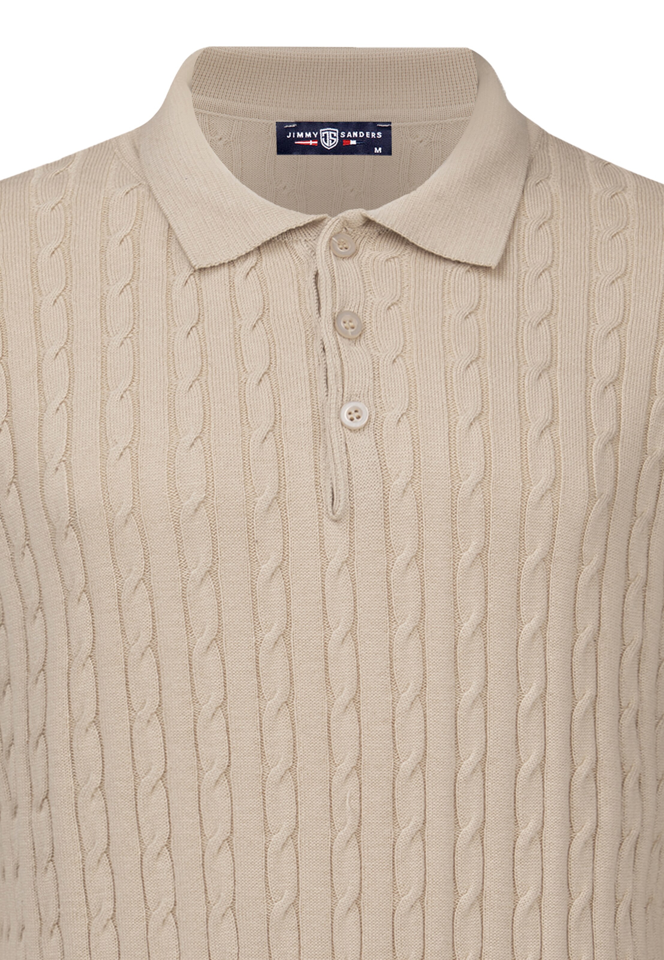 Pull-over Jimmy Sanders en beige