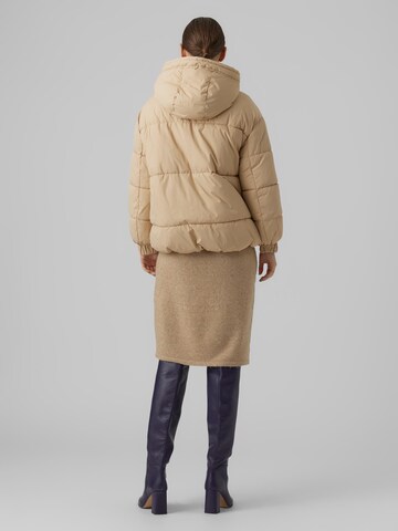 VERO MODA Winterjacke 'Electra' in Braun