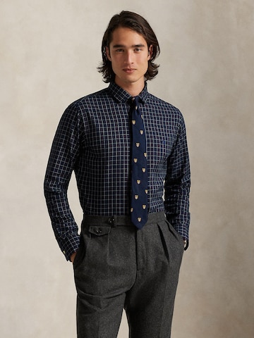 Polo Ralph Lauren Slim fit Button Up Shirt in Blue: front