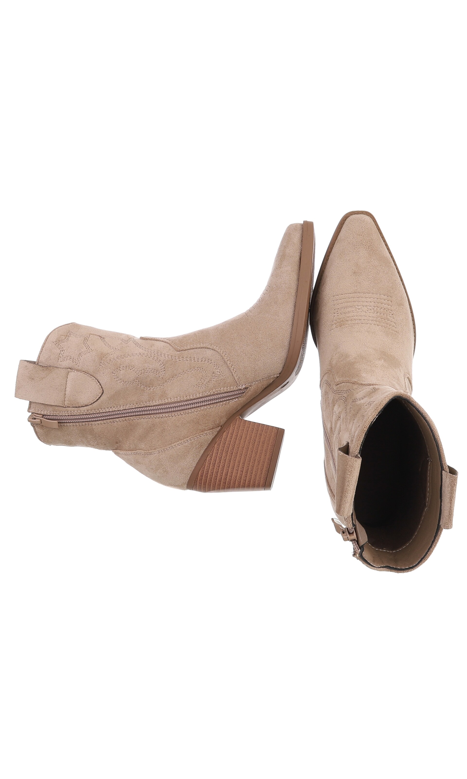 Ital-Design Cowboy Boots in Brown