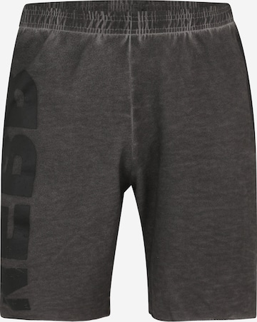 regular Pantaloni sportivi di NEBBIA in nero: frontale