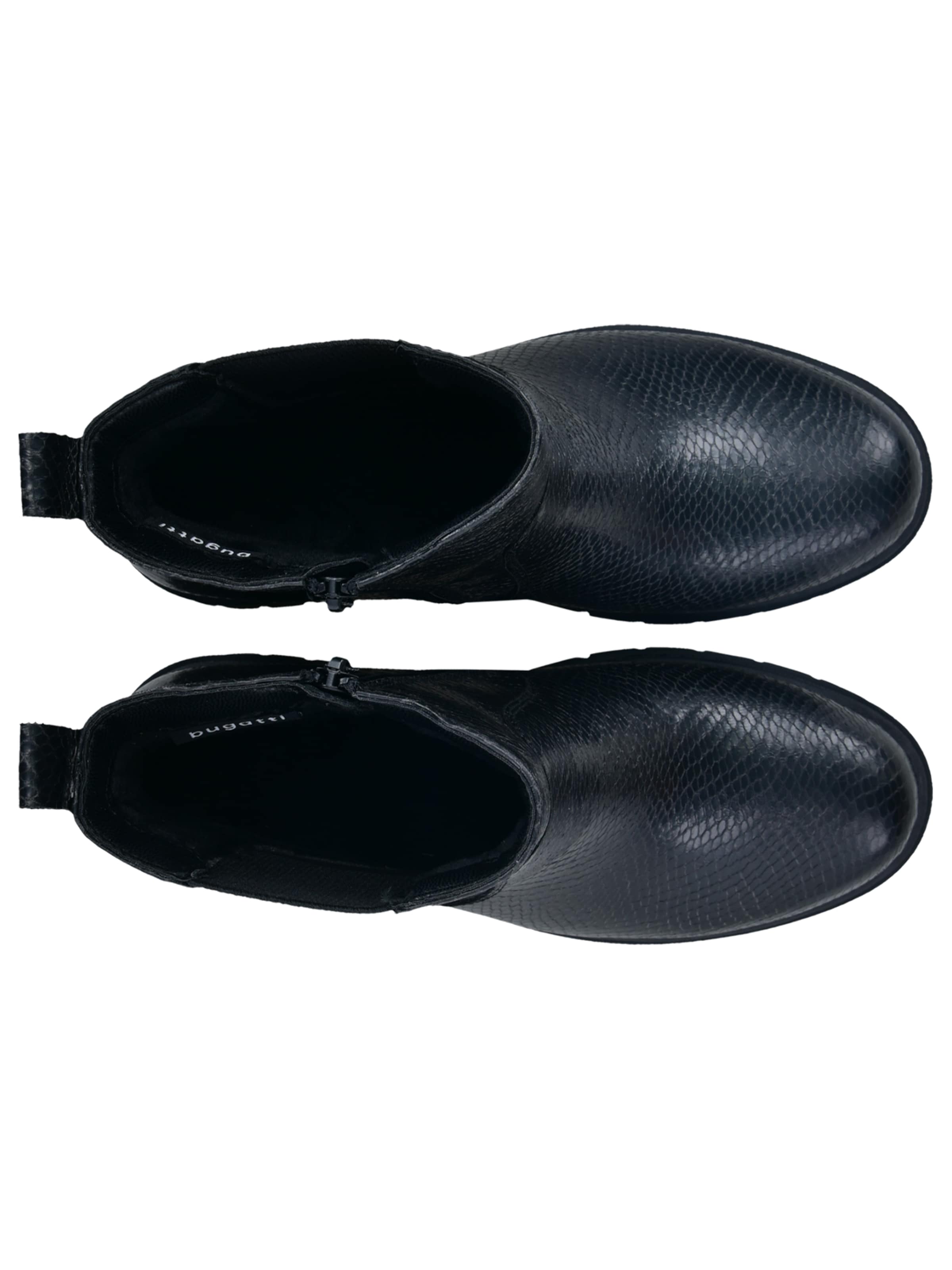 bugatti Stiefelette in Schwarz