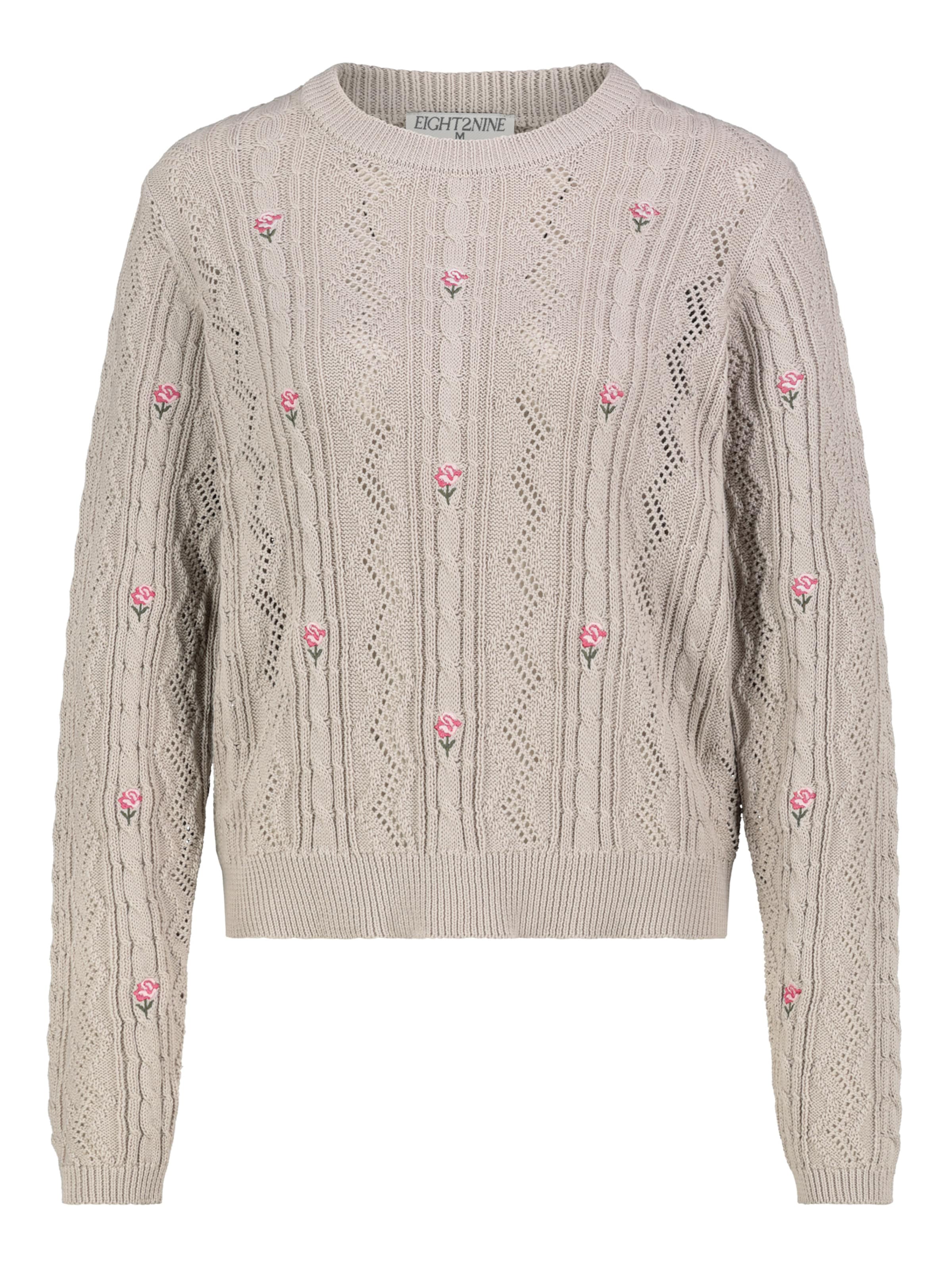 Eight2Nine Pullover in Beige: Vorderseite