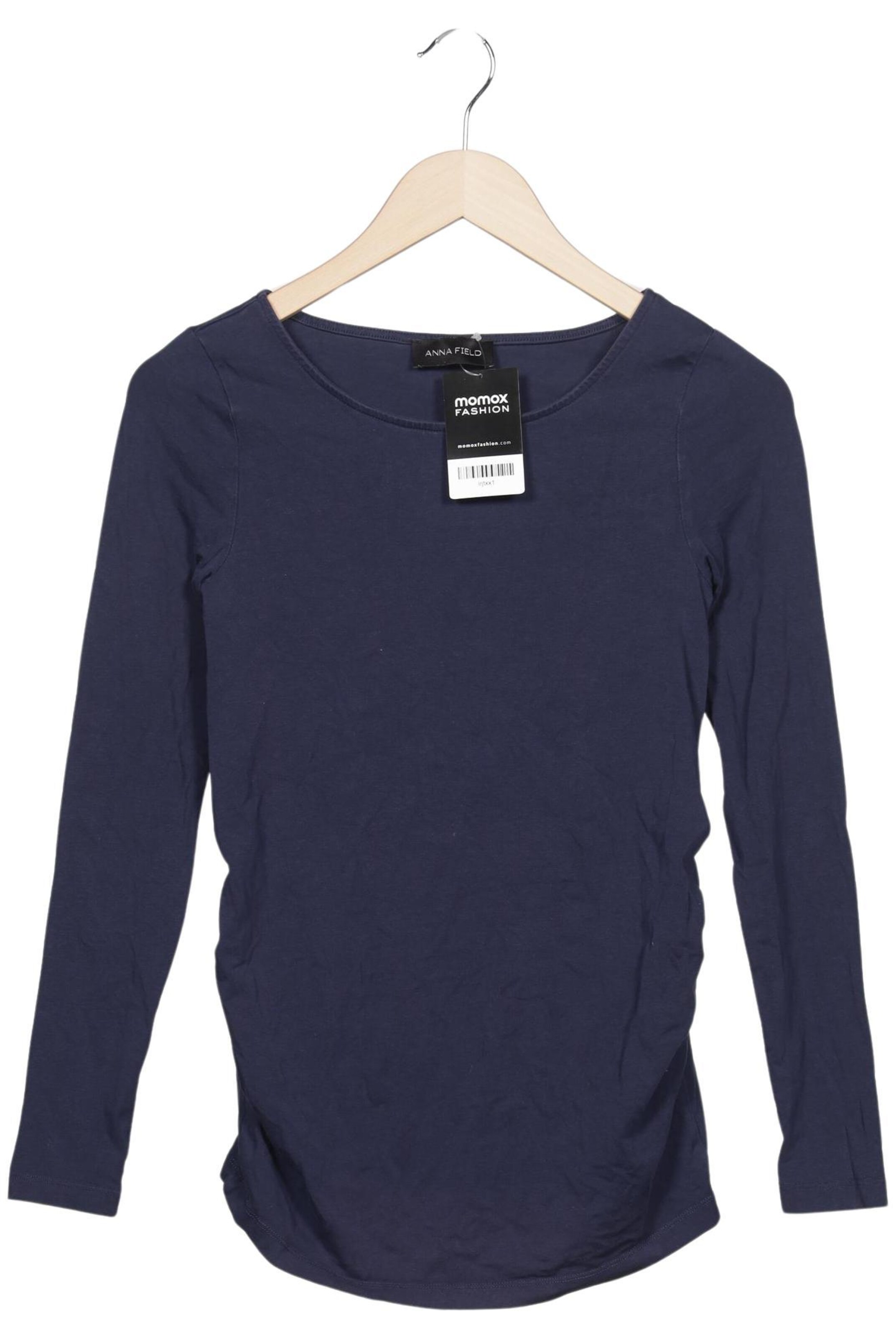 Anna Field Langarmshirt S in Blau: Vorderseite