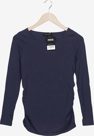 Anna Field Langarmshirt S in Blau: Vorderseite