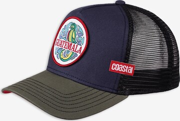 Cappello da baseball 'Guatemala' di Coastal in blu: frontale