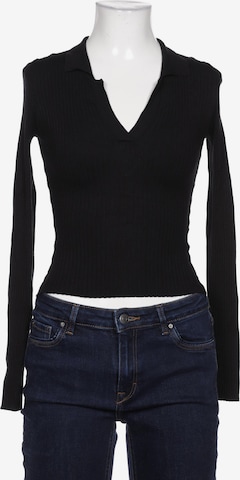 even&odd Sweater & Cardigan in XS in Black: front