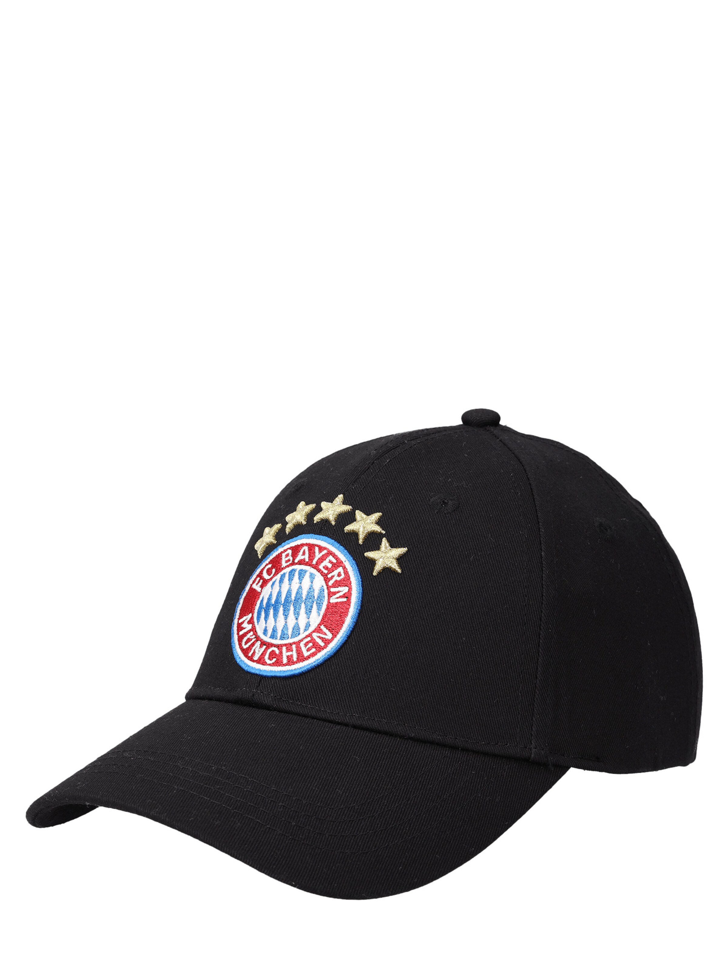 FC BAYERN MÜNCHEN Sportcap in Schwarz: Vorderseite
