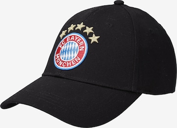 FC BAYERN MÜNCHEN Sportcap in Schwarz: Vorderseite