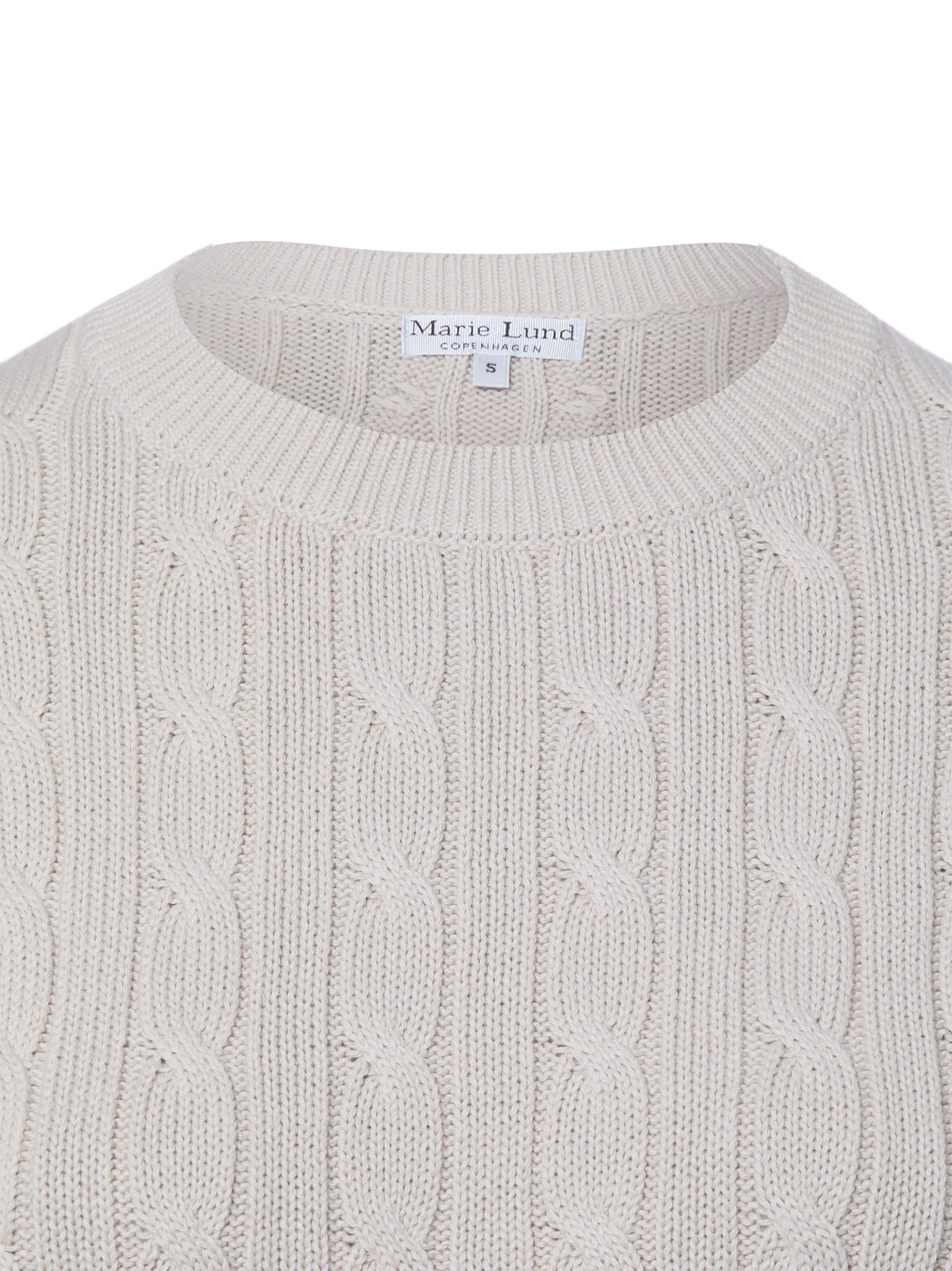 Marie Lund Sweater in Beige