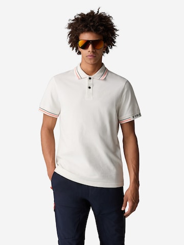 Bogner Fire + Ice Poloshirt 'Arjan' in Weiß: Vorderseite
