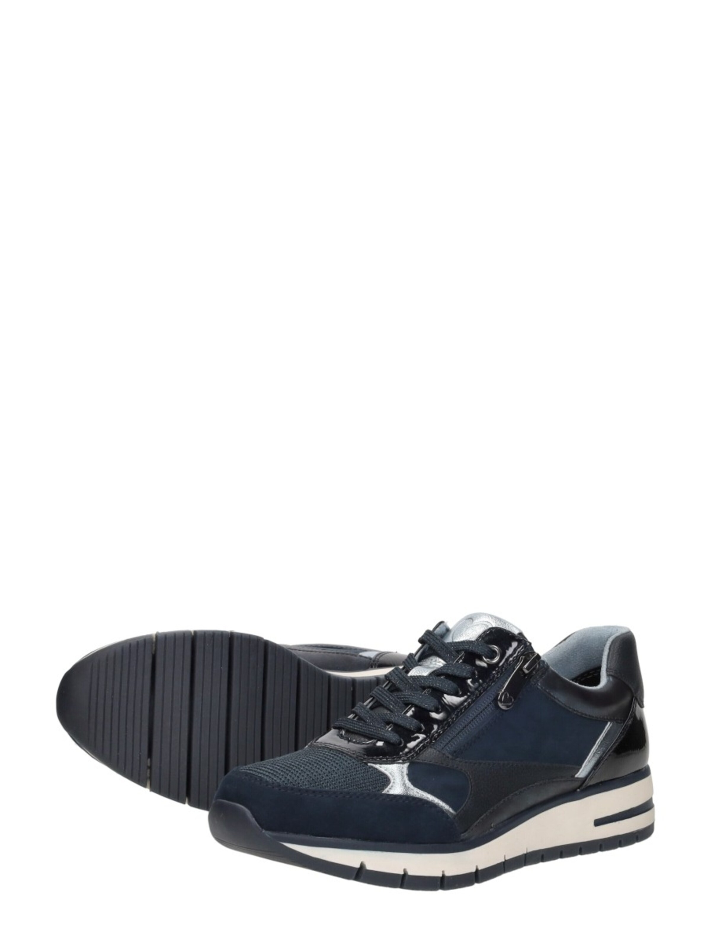 MARCO TOZZI Sneakers laag 'Sneakers Laag' in Blauw