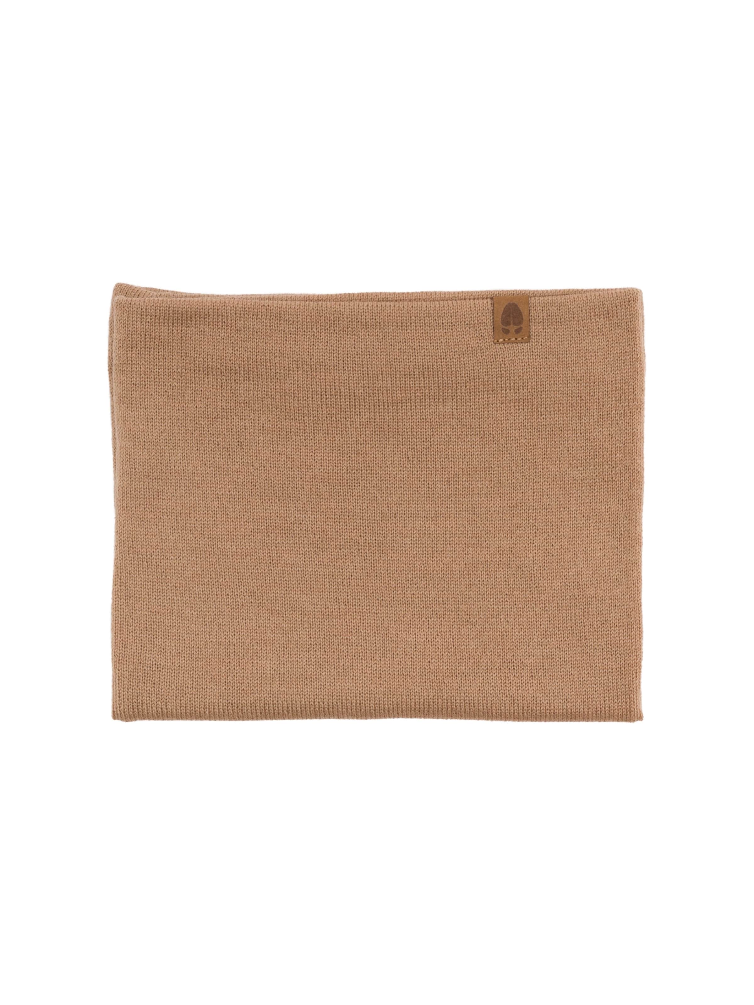 KOPYTO Schlauchschal 'OPOS'‌‌‌‌‌‌‌ in Beige: Vorderseite