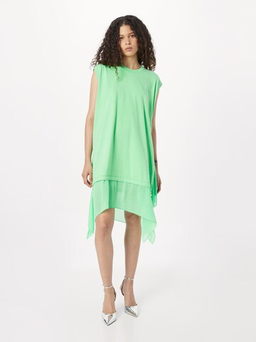 DIESEL Платье в Зеленый: спереди