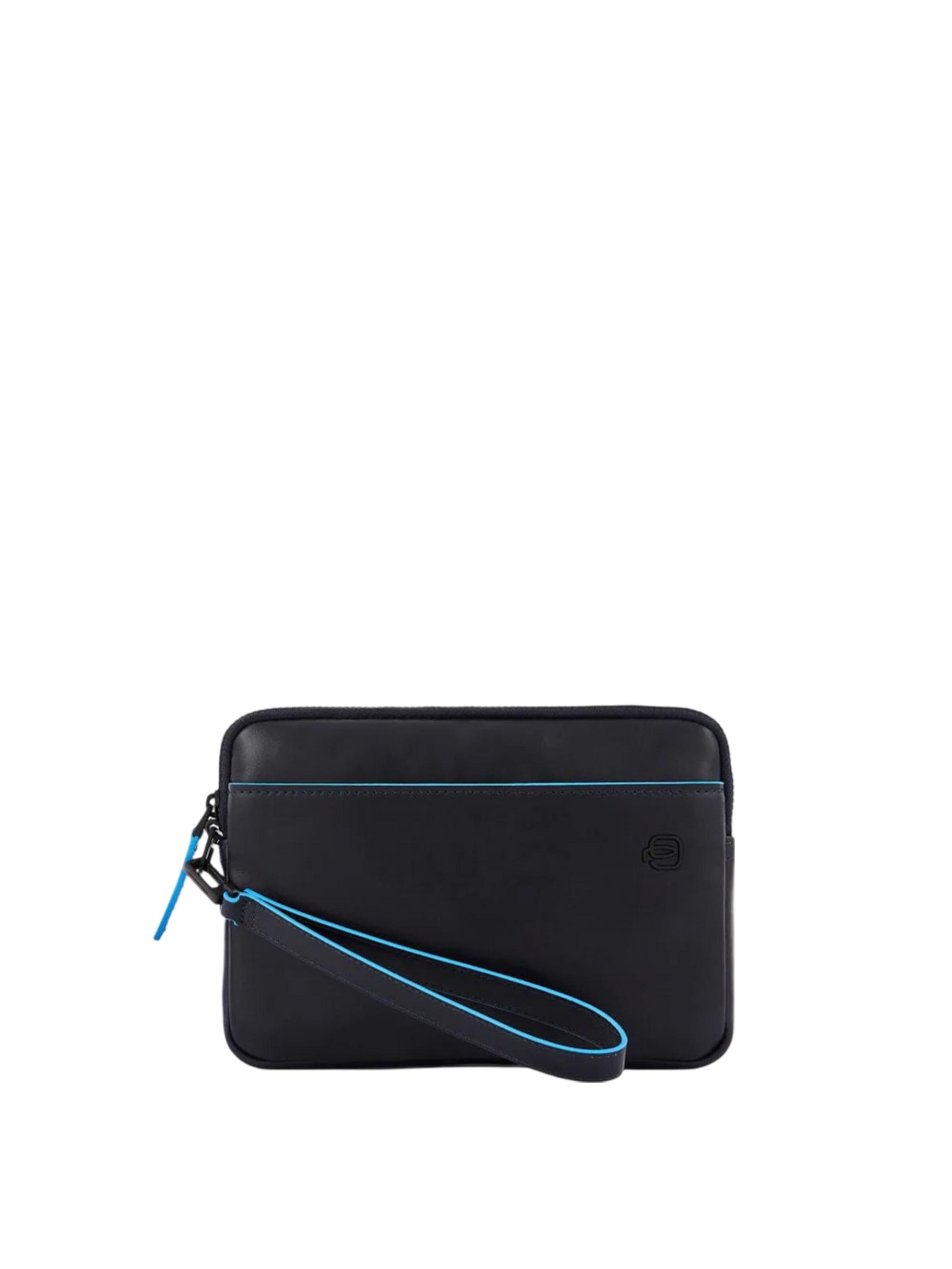 Sac à bandoulière Piquadro en bleu : devant