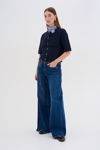 My Essential Wardrobe Wide leg Jeans in Blauw