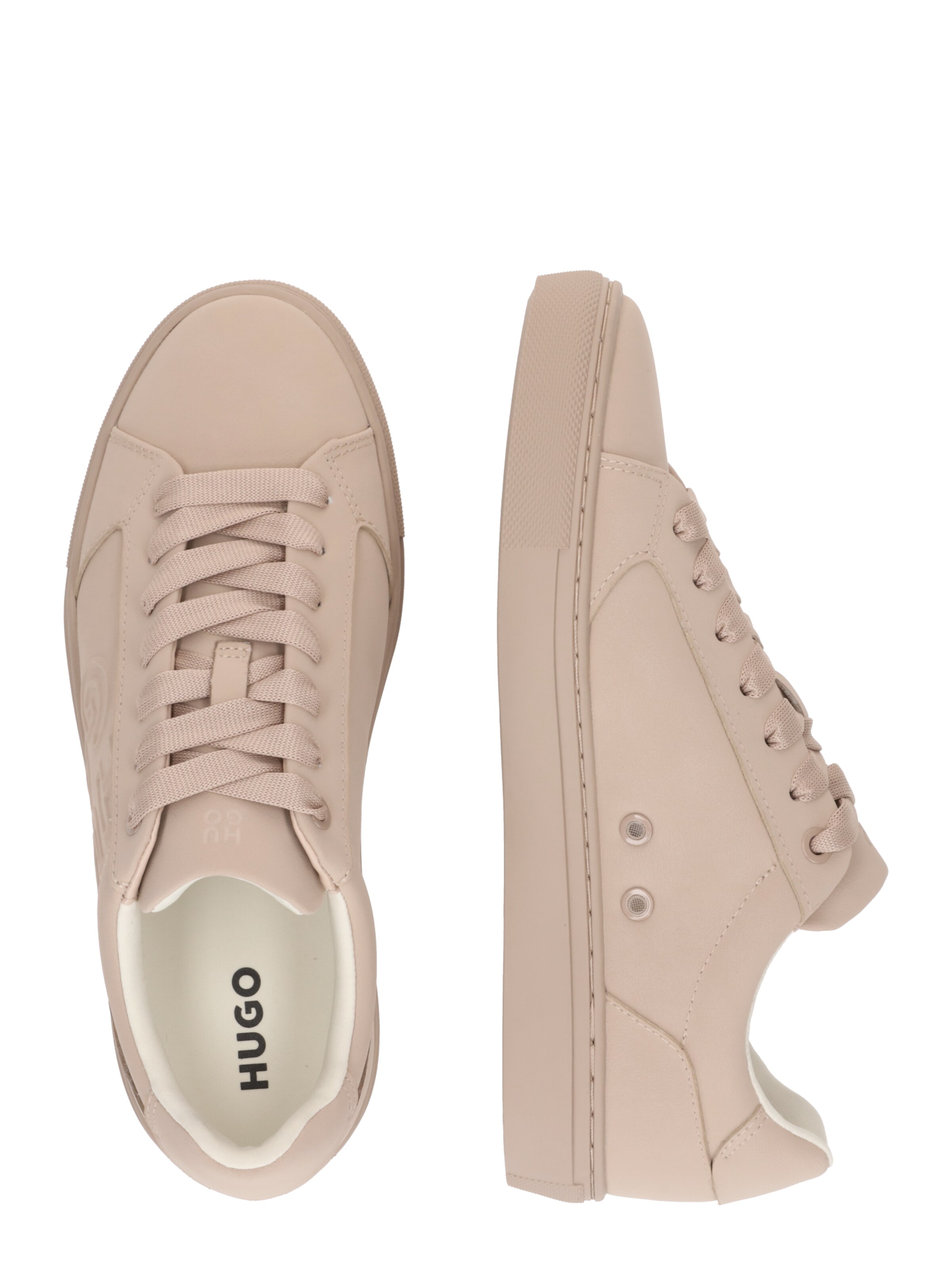 HUGO Низкие кроссовки 'Morrie' в Коричневый